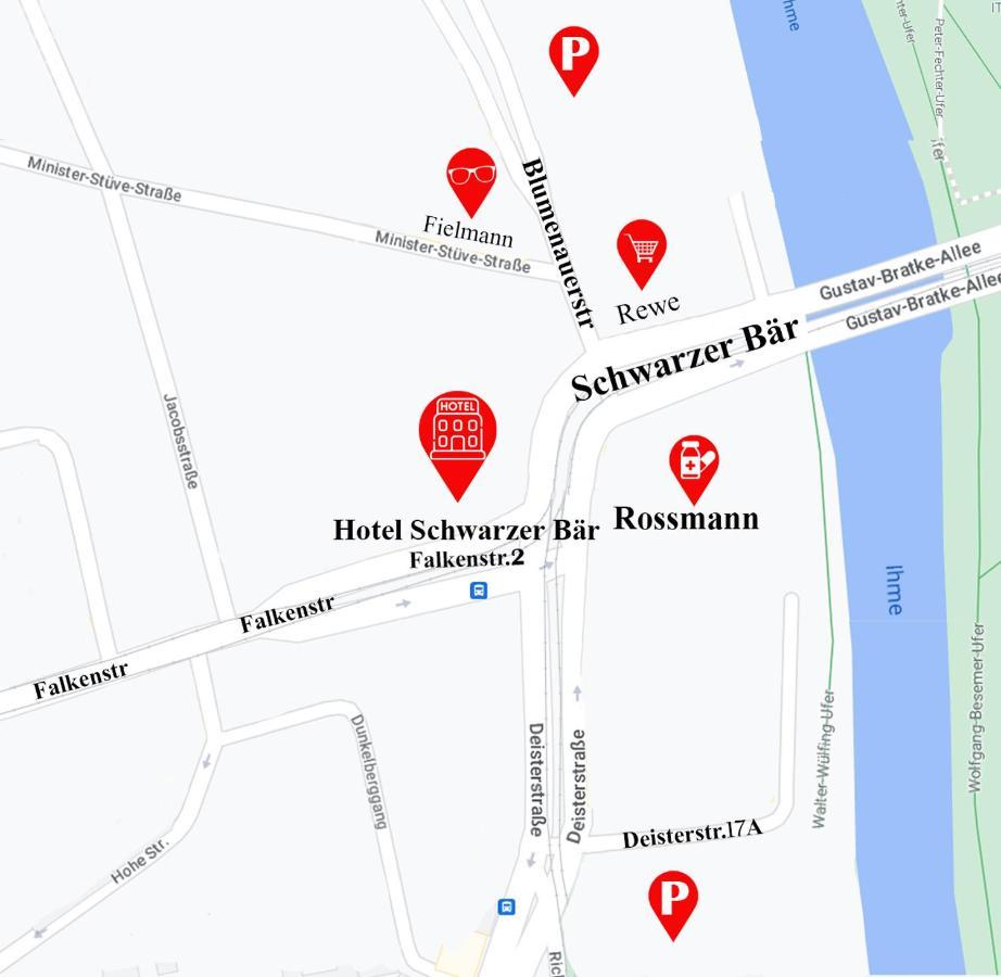 Hotel Schwarzer Baer Ганновер Экстерьер фото